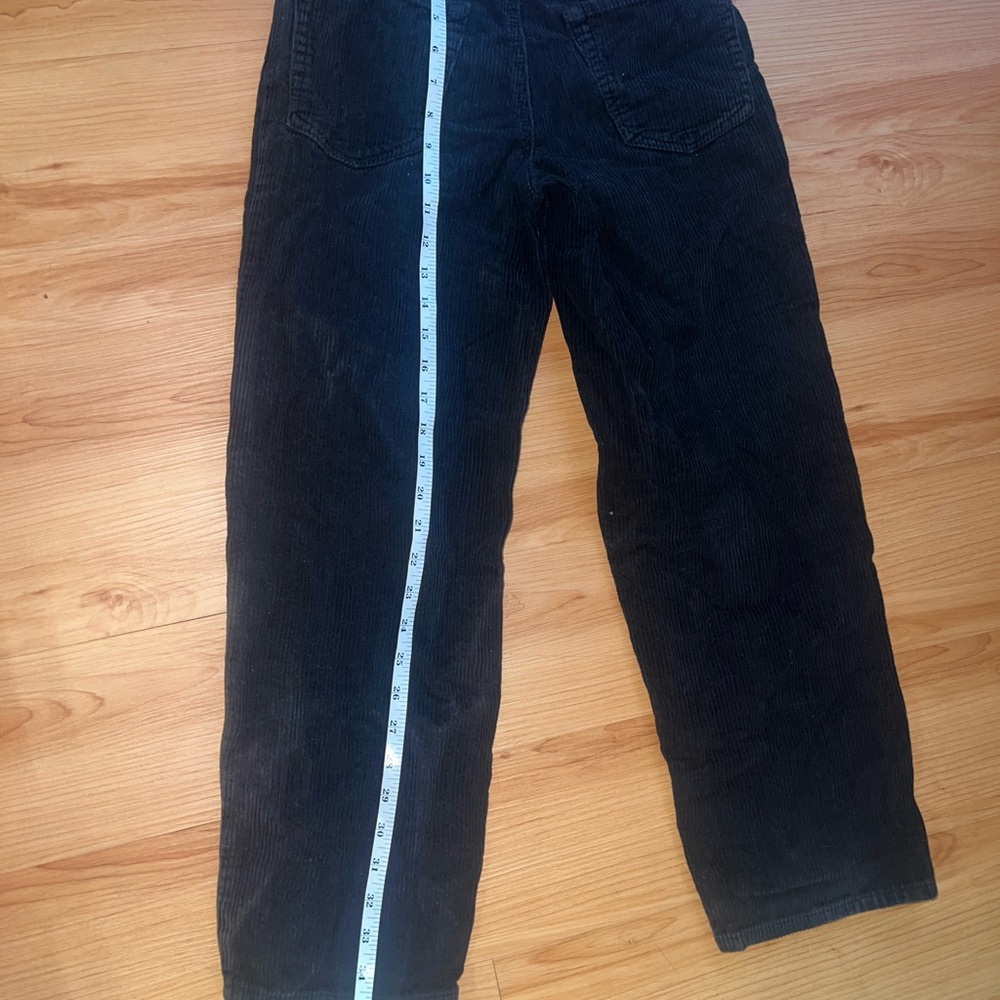 Empyre Men’s Black Corduroy Wide-Leg Pants SZ 24 - Picture 13 of 16